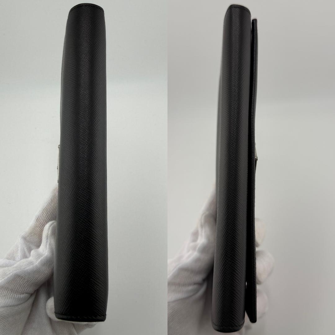 ✨美品✨ PRADA プラダ. 二つ折り 長財布 サフィアーノ レザー