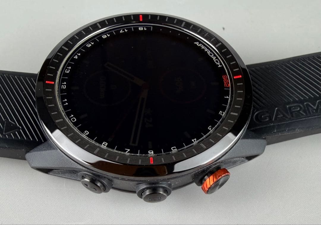 【美品】ガーミン(Garmin) Approach S62 GPSゴルフウォッチ