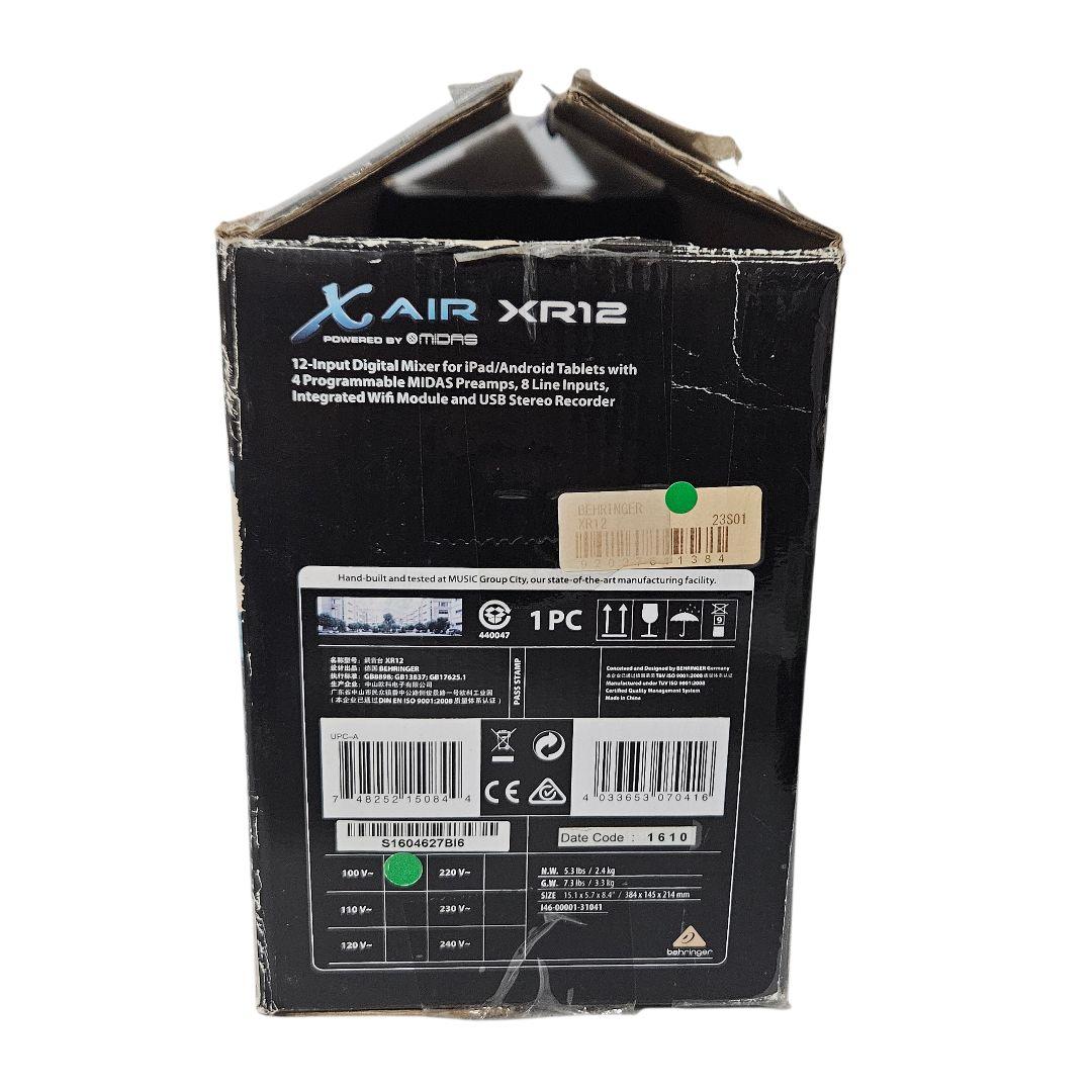 BEHRINGER ( ベリンガー ) X AIR XR12 デジタルミキサー