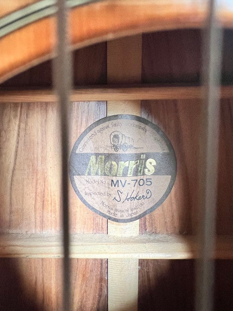 Morris MV-705 アコースティックギター