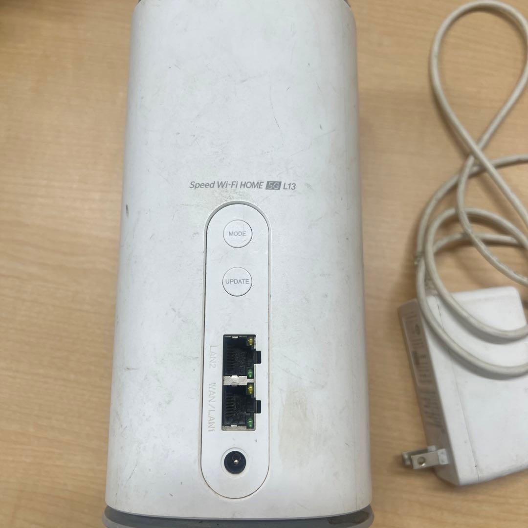 Speed Wi-Fi  5G L13 本体 ホームルーター