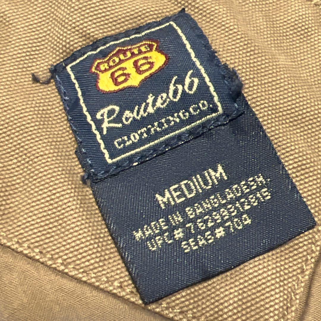 vintage中綿ダックジャケットデトロイトジャケットy2kキャメルM短丈古着