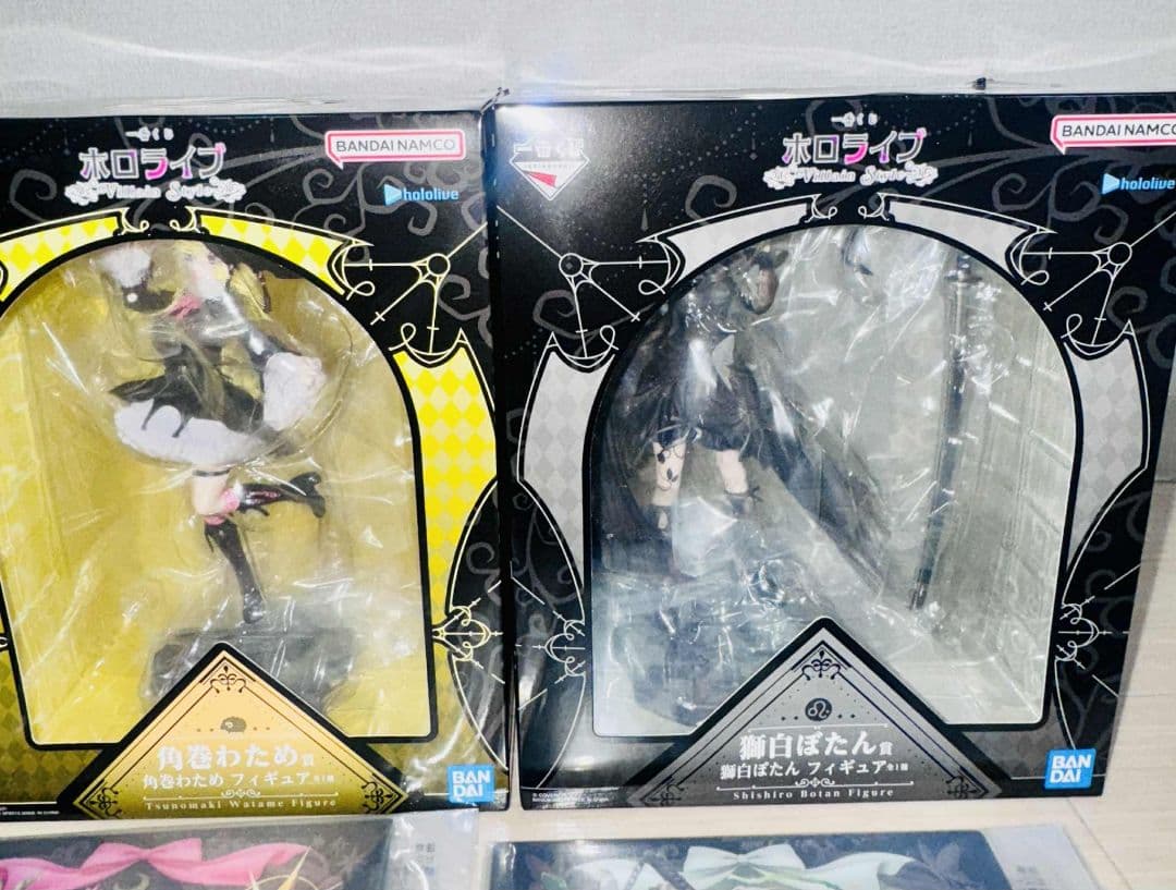 し*～様 ホロライブ 一番くじ 獅白ぼたん&角巻わため フィギュアセット 全15