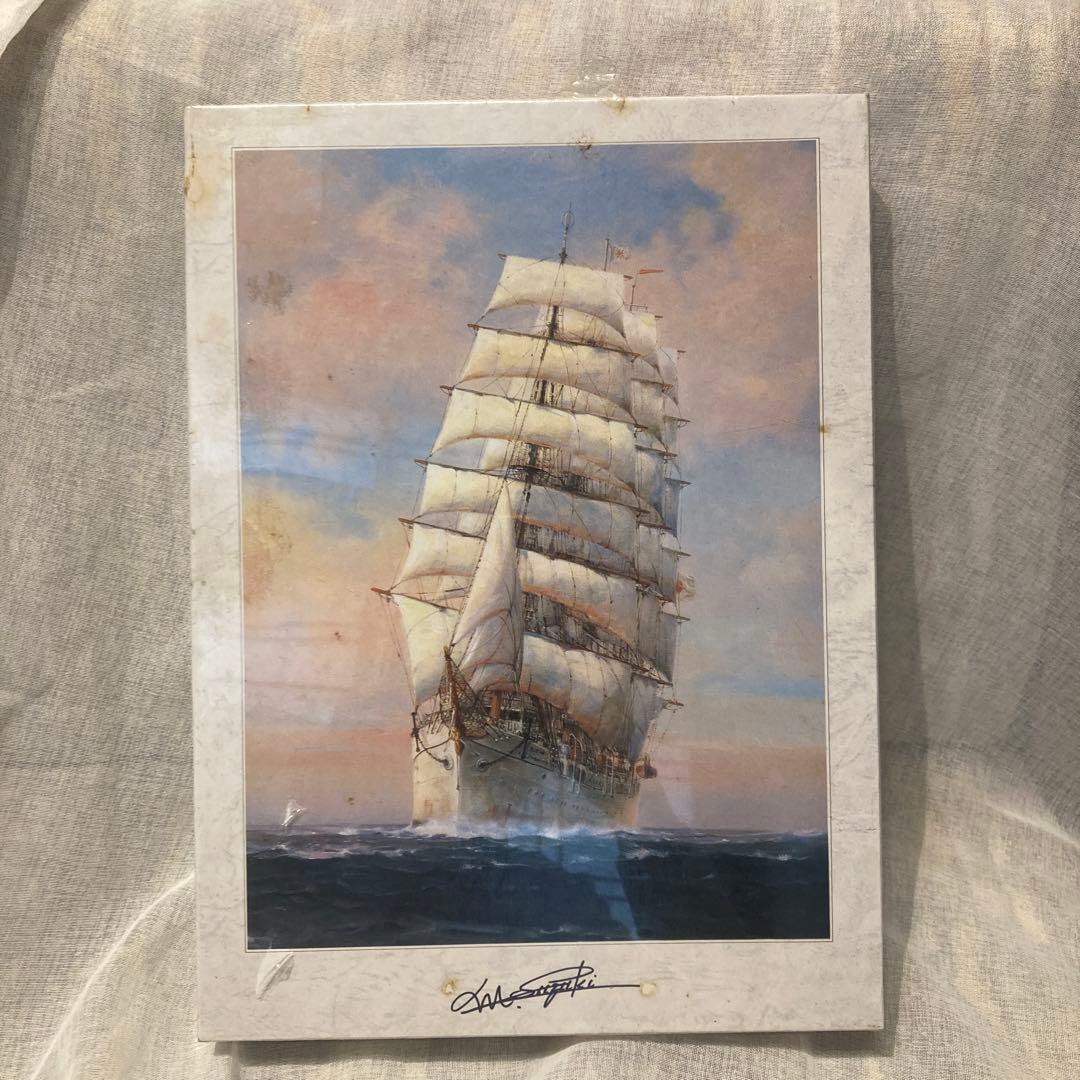 ジグソーパズル　鈴木政輝えがく　油彩・帆船画シリーズ