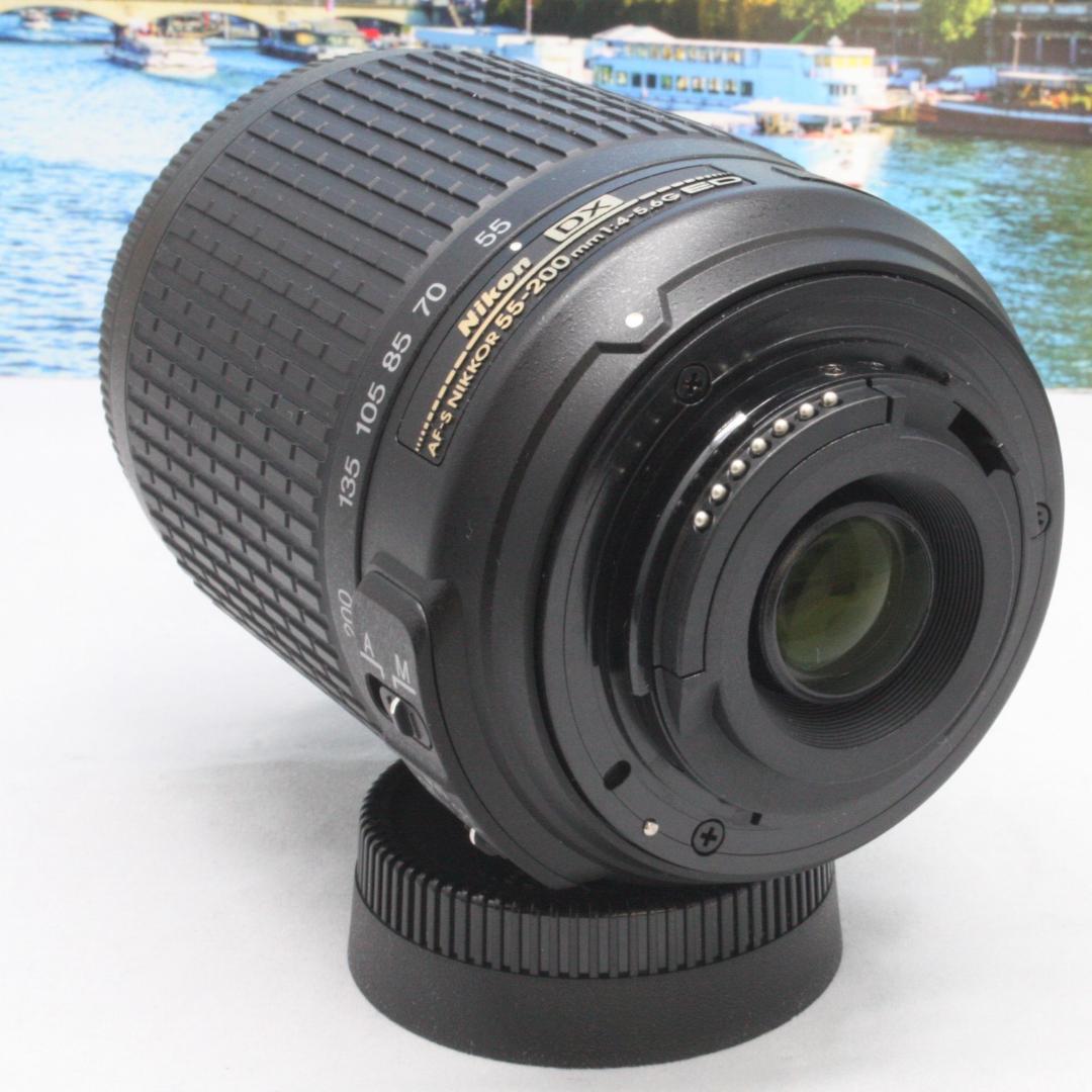 望遠レンズ！Nikon AF-S NIKKOR 55-200mm