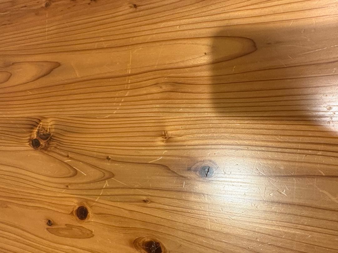 KANADEMONOTHE TABLE / 無垢 杉×Black Steel