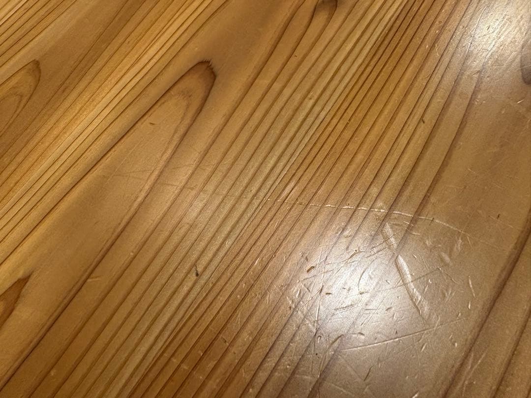 KANADEMONOTHE TABLE / 無垢 杉×Black Steel