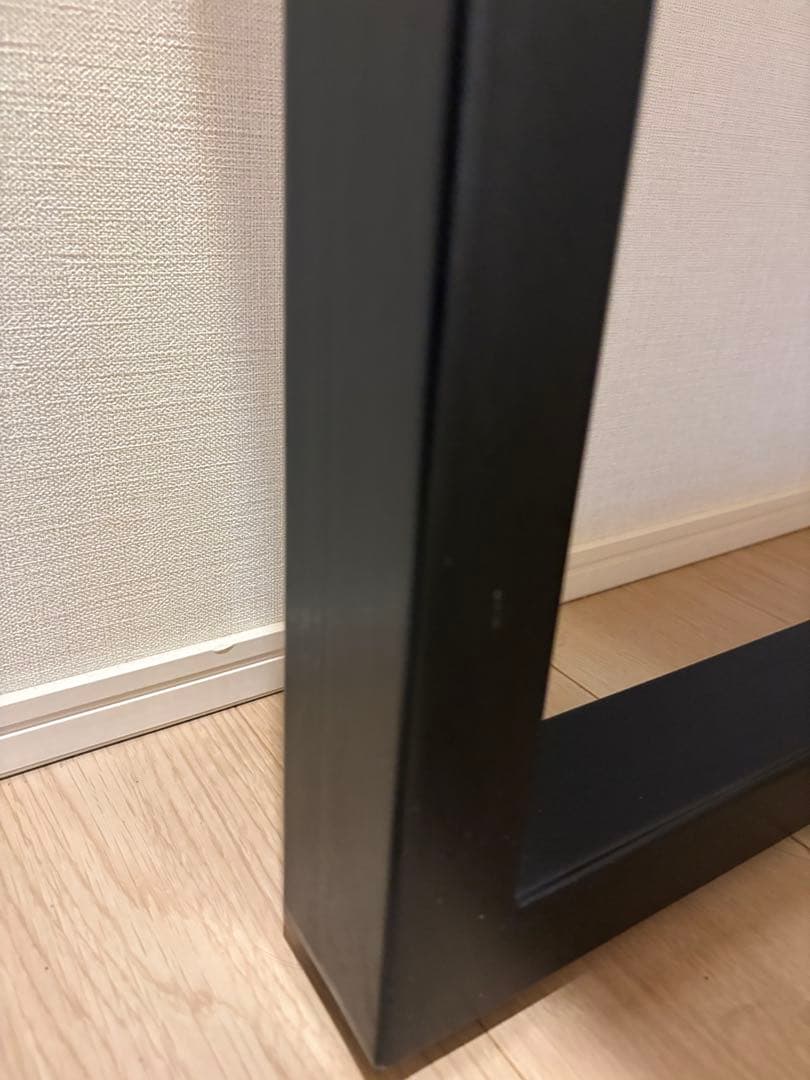 KANADEMONOTHE TABLE / 無垢 杉×Black Steel