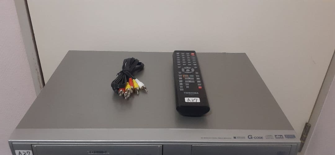 A27 東芝 D-VR5ビデオ一体型DVDレコーダーVHS～DVDにダビングに。