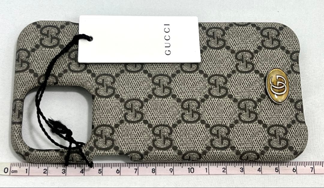 ●新品未使用●GUCCI グッチ iPhone13ProMax ケース GG柄●