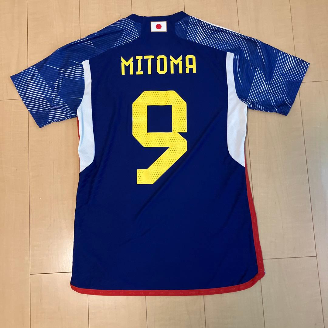 サッカー 日本代表 三笘 薫 選手 オーセンティック ユニフォーム M