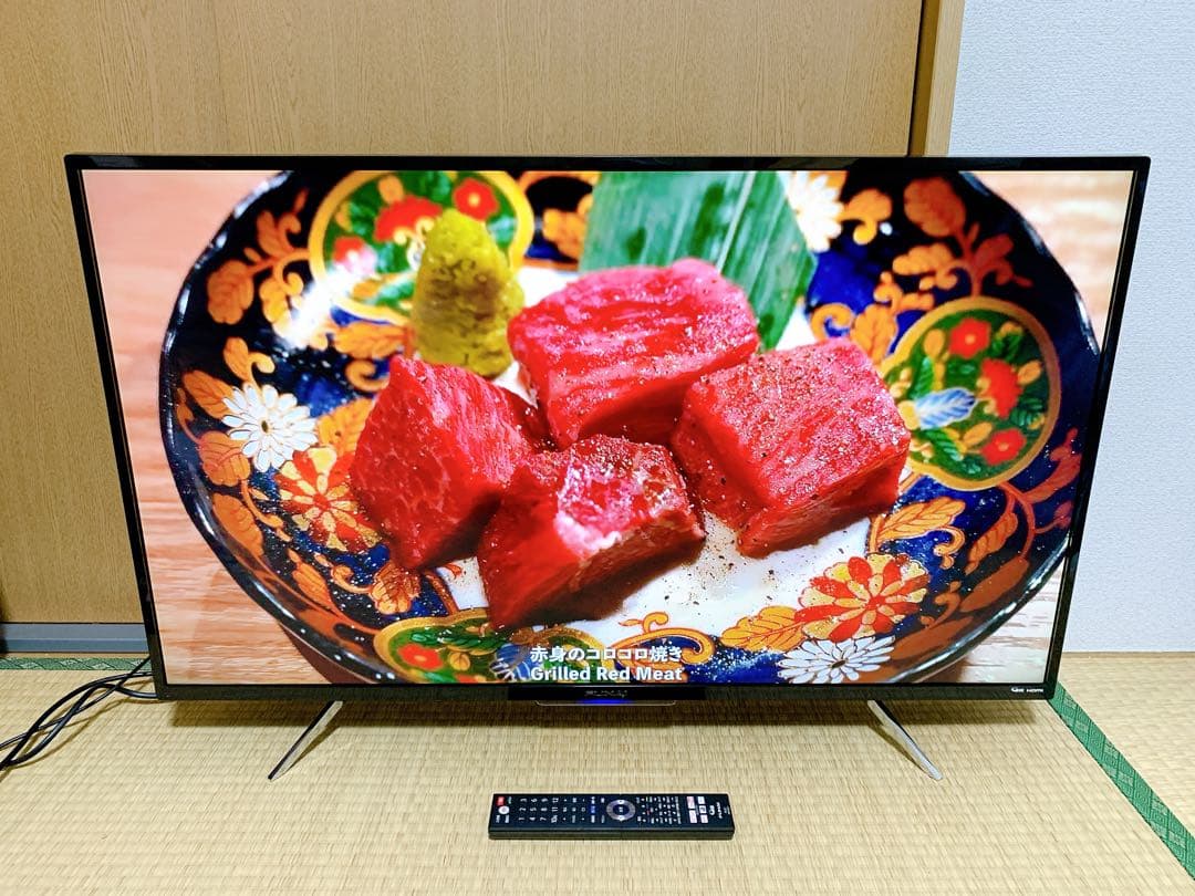録画HDD内蔵✔43型✨4K スマートテレビ ネット動画️⭕️地上波BSCS