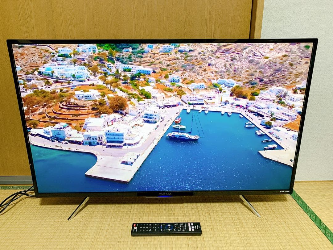 録画HDD内蔵✔43型✨4K スマートテレビ ネット動画️⭕️地上波BSCS