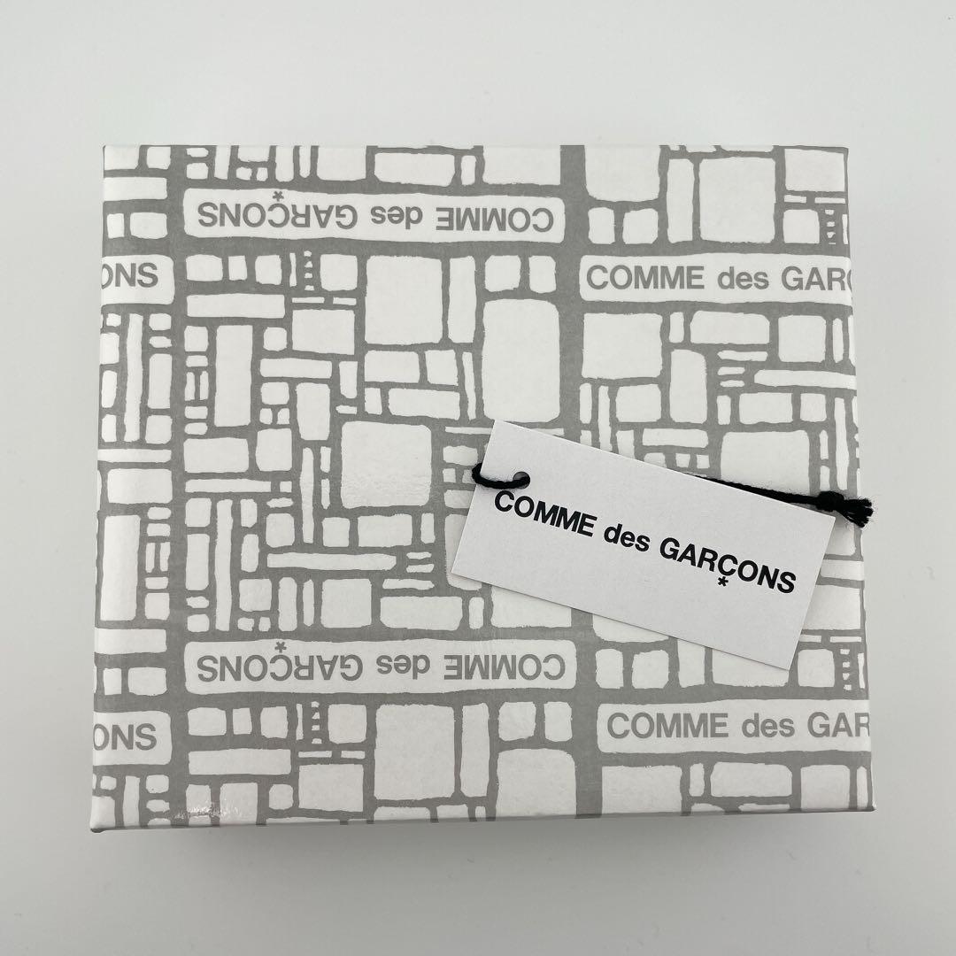 大人気✨コムデギャルソン 財布 L字ファスナー 本革 ポルカドット ブラック