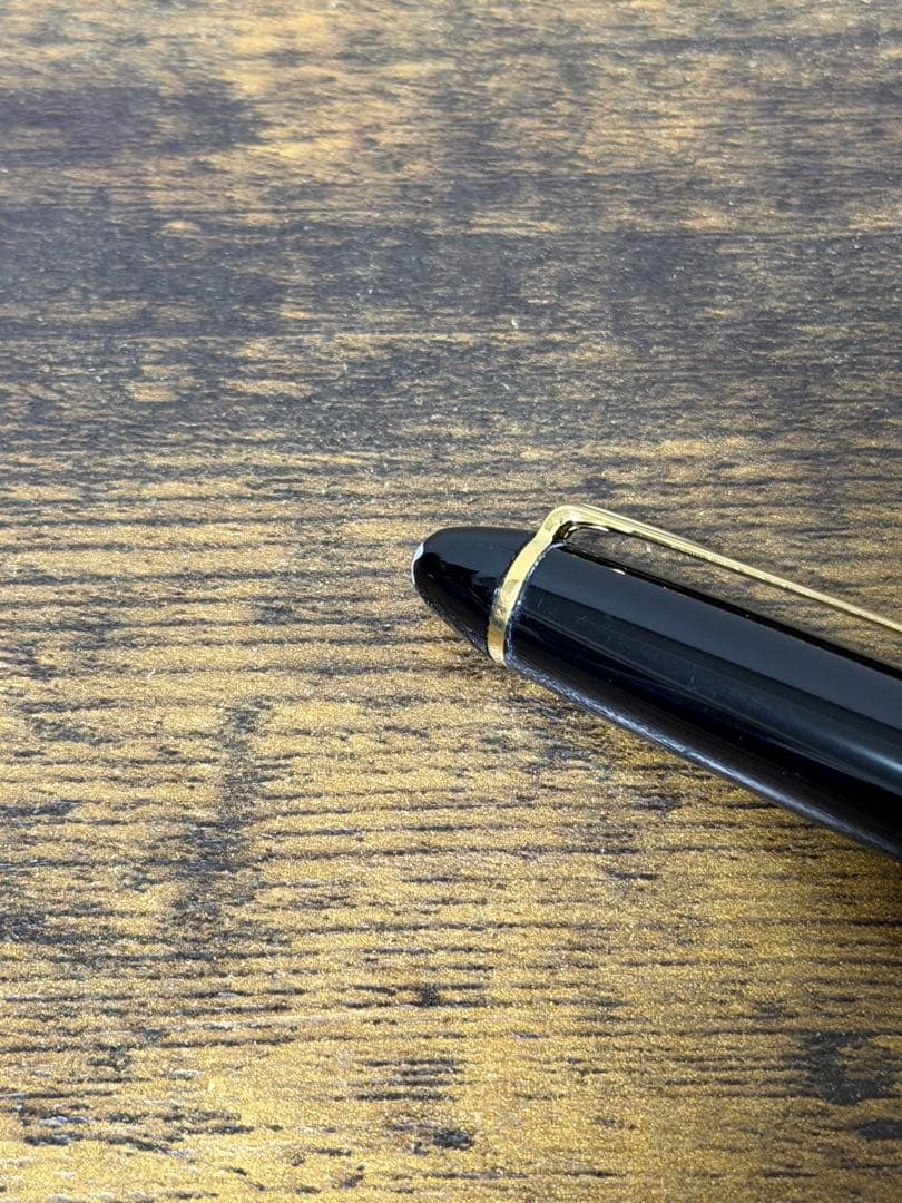 筆記確認&洗浄済　1980年代　全金　14K 146 モンブラン　万年筆　中細字