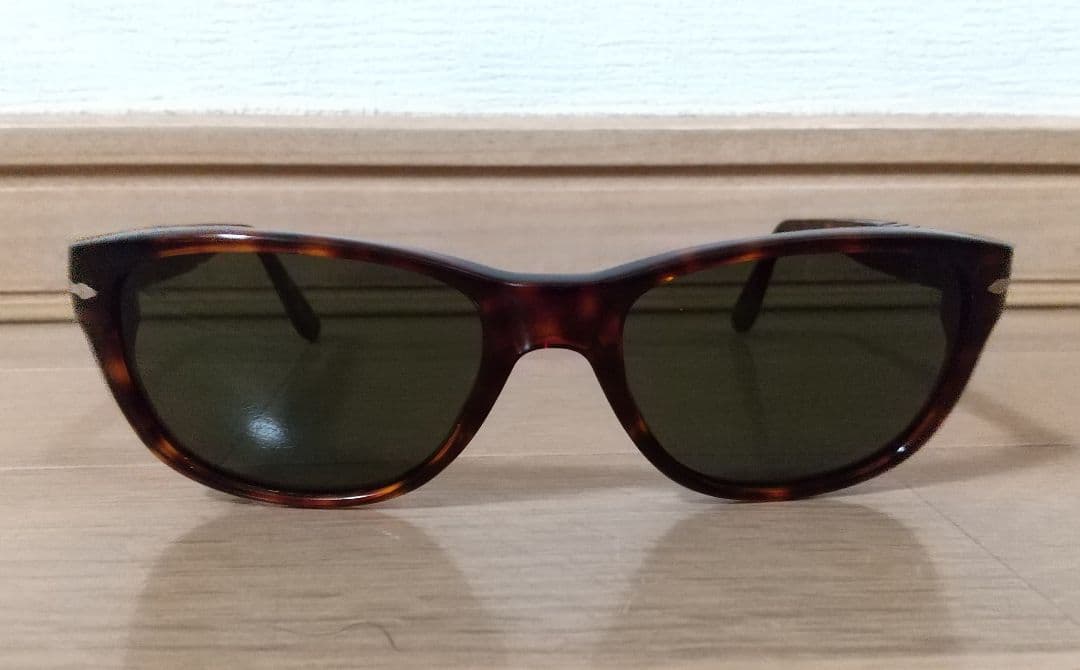 ☆本物☆長渕 剛さんビンテージ鼈甲サングラス グリーンガラスレンズ/55SIZU