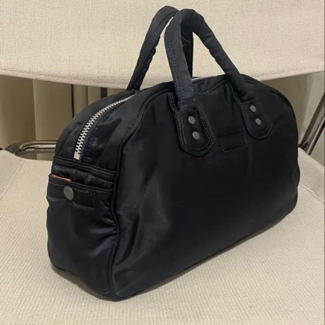 【希少】HEAD PORTER ミニボストン ナイロン ネイビー　廃盤　濃紺