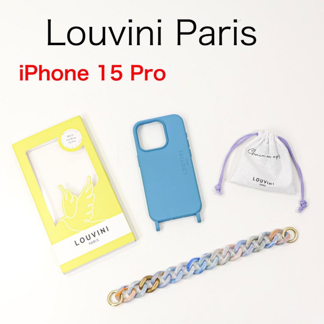 H4912M◾️ルヴィニ パリ　スマホケース　magsafe対応　ストラップ付