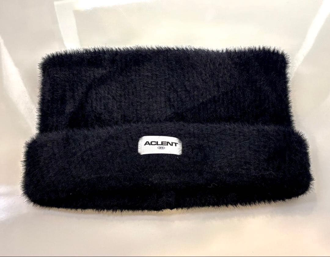 aclent イヤーフラップニットキャップ　猫耳　ニット帽