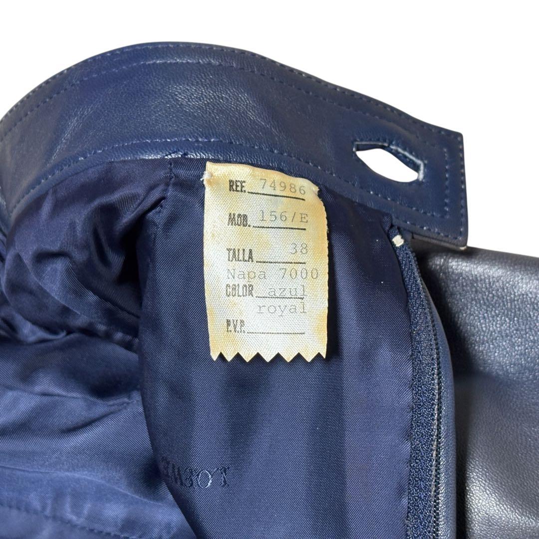 LOEWE ロエベ レザー アナグラム スカート 38