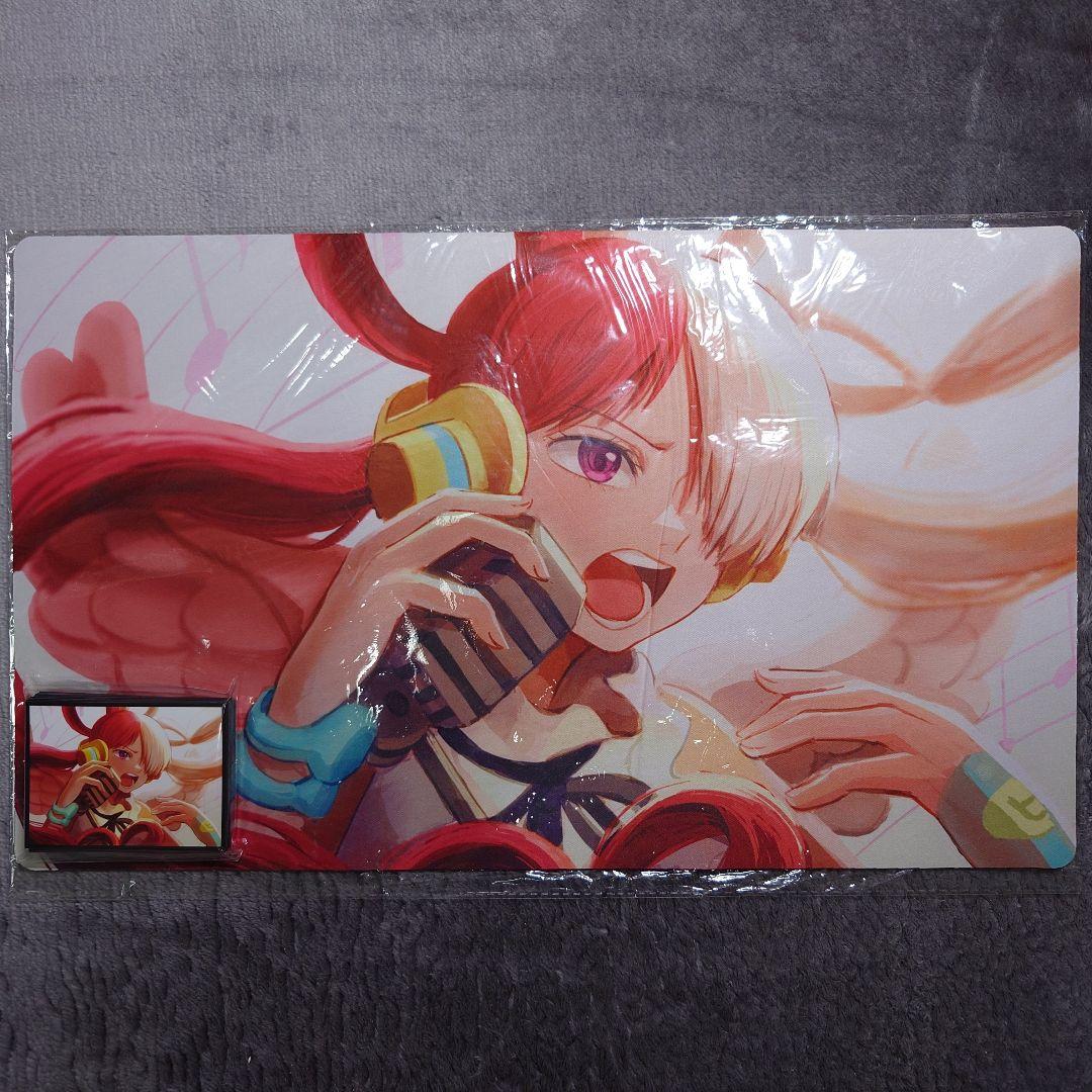 β1 ワンピース マイク&叫びの歌 ウタ スリーブ&プレイマット