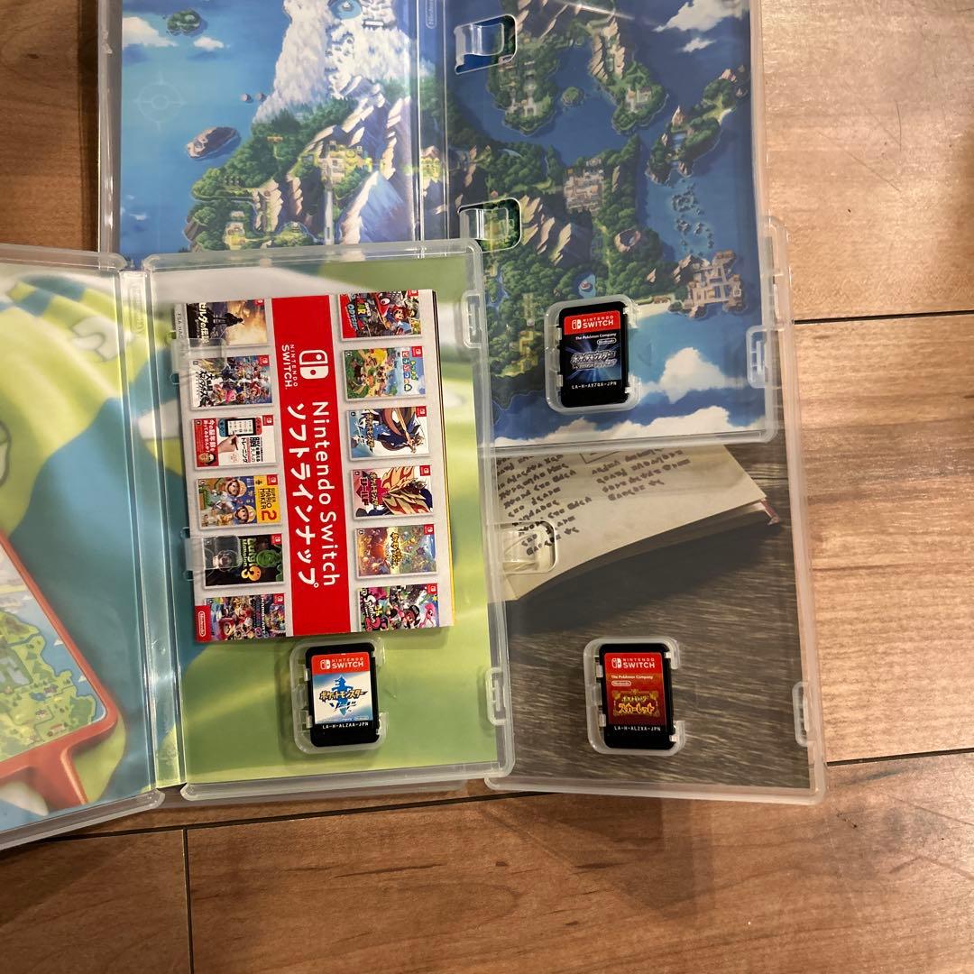 ポケットモンスター ソード・ダイヤモンド・スカーレット 3本セット