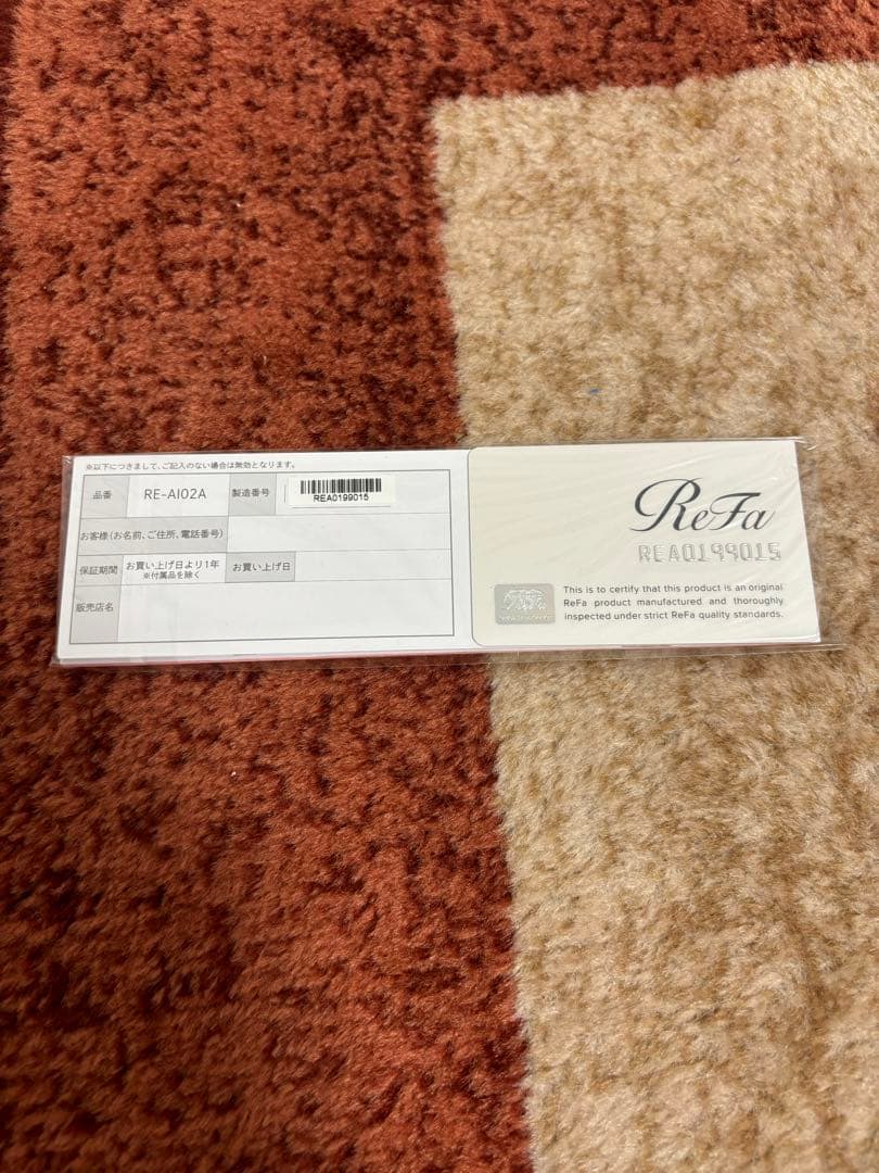 ReFa RE-A102ホワイト ストレートヘアアイロン