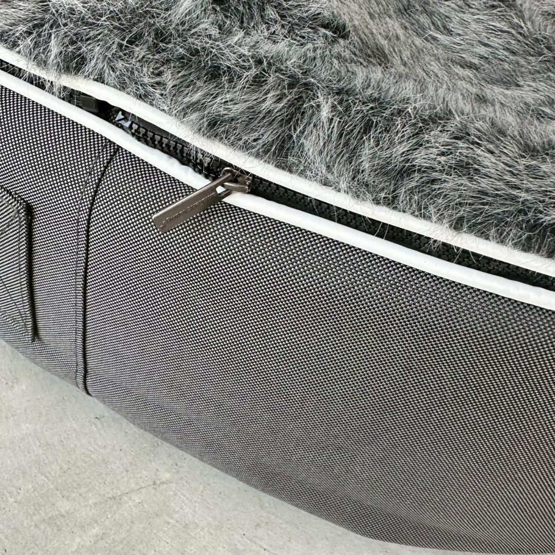 アンビエントラウンジ M ウルフグレー 中型犬 小型犬 犬用 猫用 ペットベッド