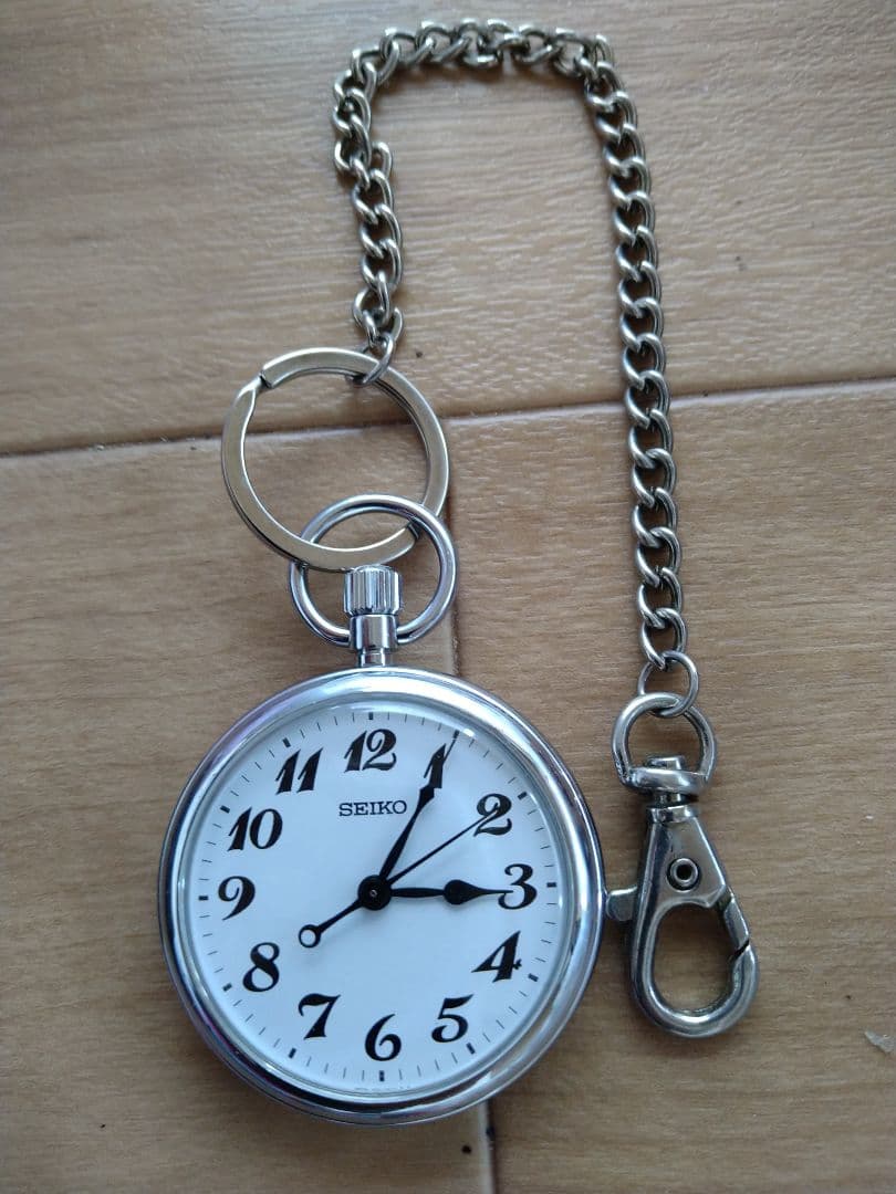 【激レア稼動品!】[SEIKO] 懐中時計 7C21-0A12(JR東日本仙台)