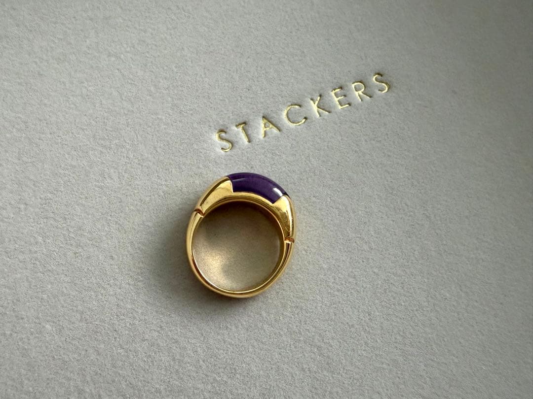 Fujiko　ブルガリ チェルタウラ アメシスト リング 750(YG)