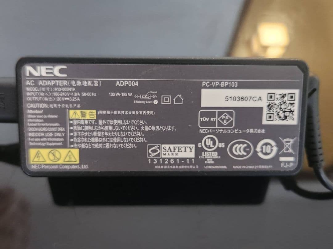 NEC VK20LF-N Windows Pro ノートPC