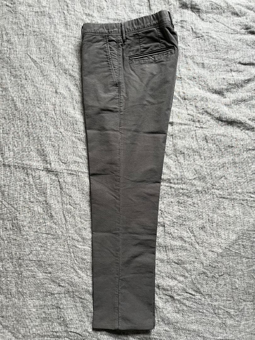インコテックス ストレッチ コットンパンツ 後染め SLIM FIT