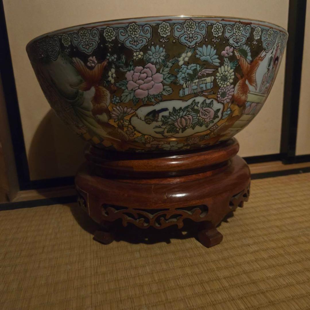 中国 茶道 水指 鉢