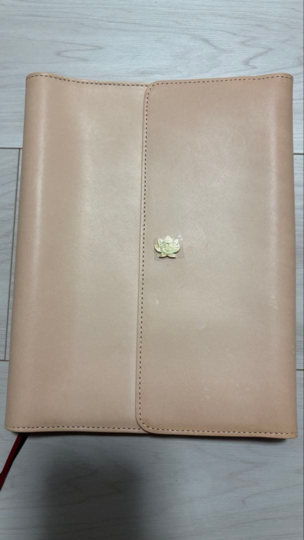 ほぼ日手帳　カバー　ワンピース　サニー号　ヌメ革