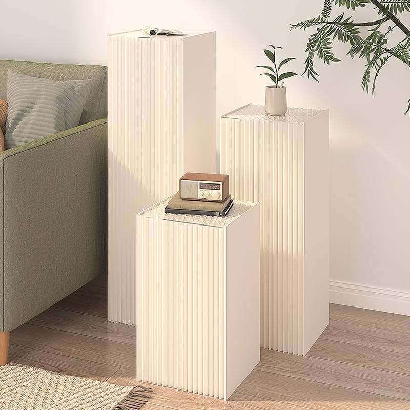 ディスプレイスタンド高さ118㎝長さ30㎝展示台 陳列台組立不要 展示会イベント