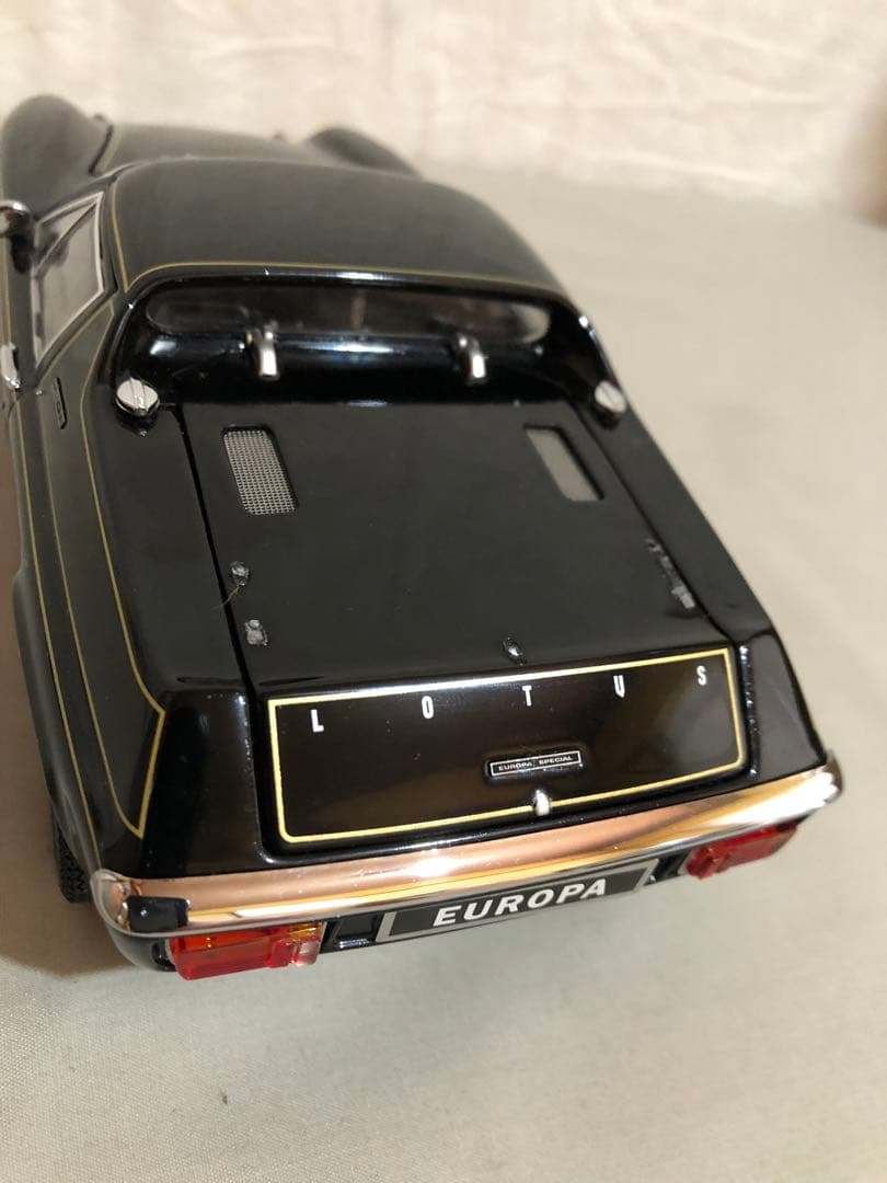 京商 1/18 ロータス ヨーロッパ スペシャル ブラック ミニカー