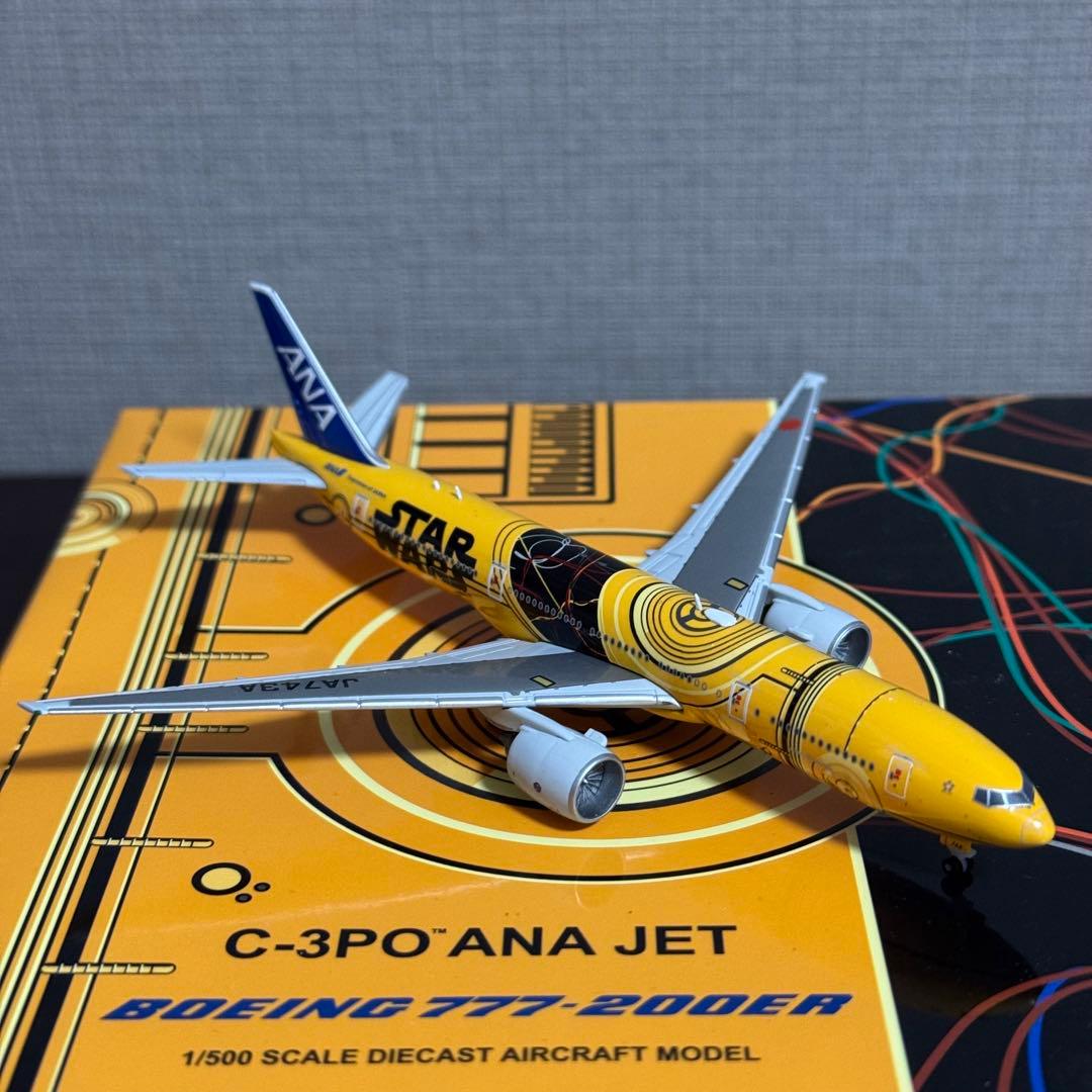 ANA B777-200ER JA743A C-3PO 1/500 新品