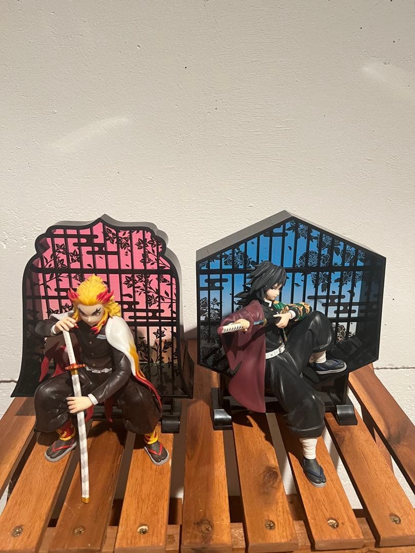 鬼滅の刃一番くじ　フィギュア、煉獄杏寿郎、冨岡義勇、我妻善逸、竈門禰豆子