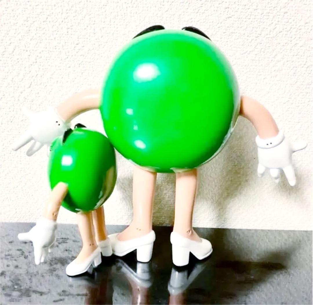 新年30%SALE❣️希少ヴィンテージm&m's グリーンちゃん2点　フィギュア