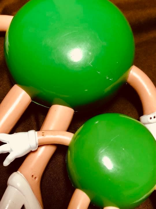 新年30%SALE❣️希少ヴィンテージm&m's グリーンちゃん2点　フィギュア