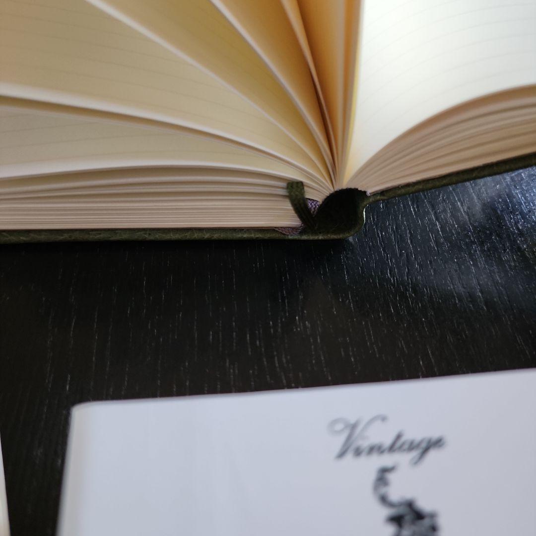 Pent<ペント>ヴィンテージアンカットスタイル ハンドメイド手帳