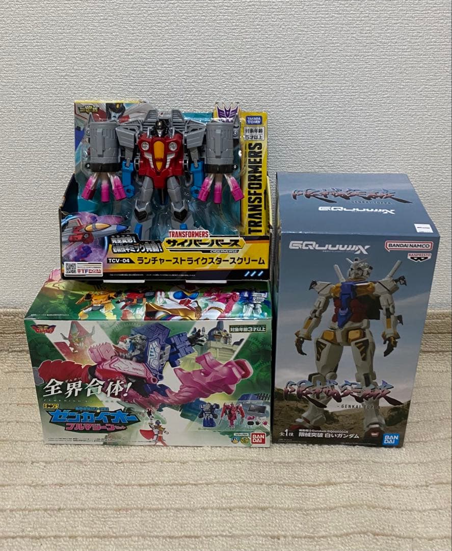 超合金GD-26可動と超合金可動GD28とVF-1Aとサイバーバース 6点セット