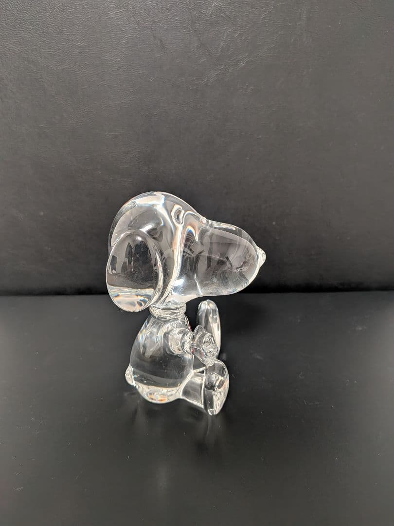 【最終値下げ】Baccarat　SNOOPY彫刻
