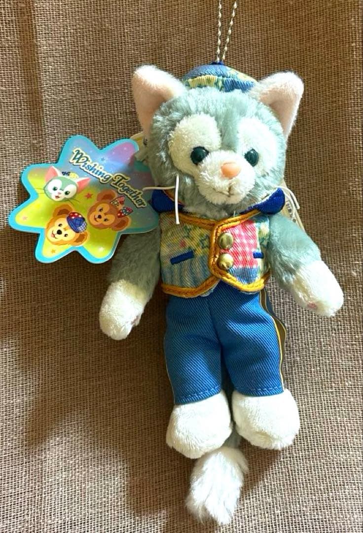 (未使用タグ付き)ディズニーぬいぐるみバッジ　ジェラトーニ　おまとめ９点