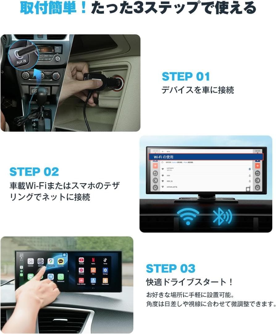 [新品]オットキャスト Ottocast ScreenFlow 11.4インチ