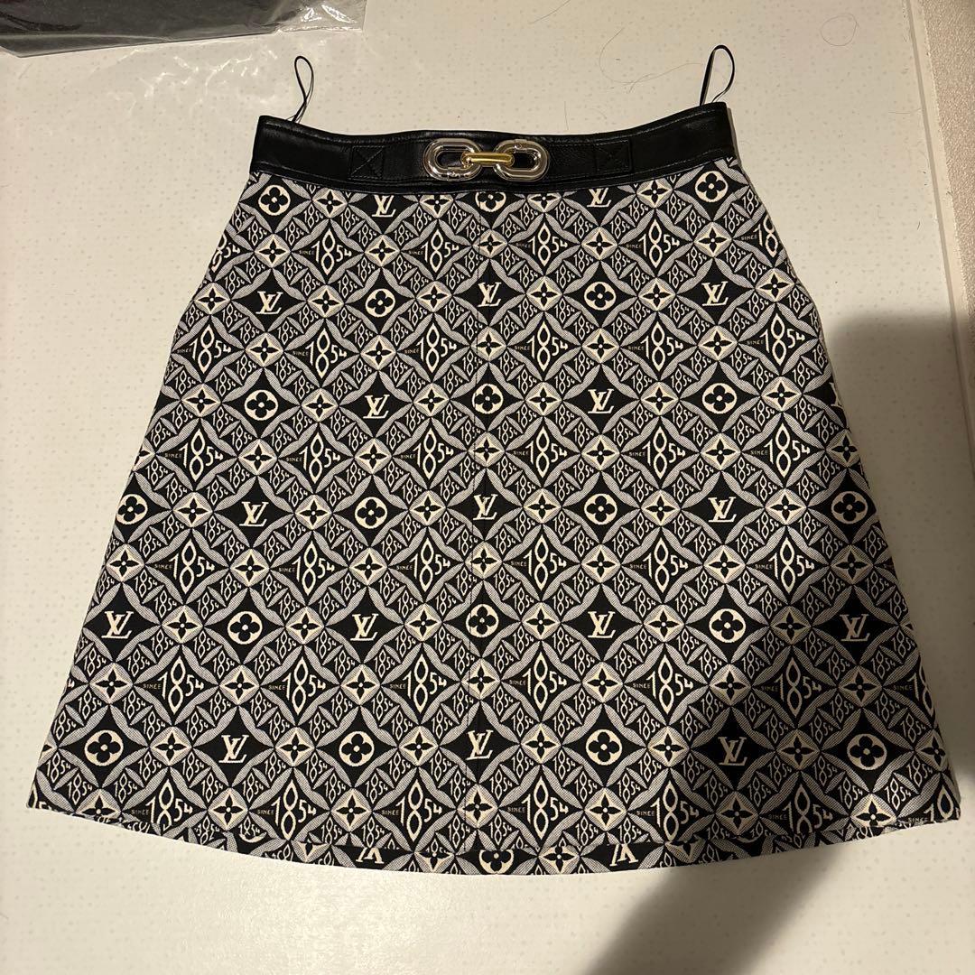 あ*☆様 ルイヴィトン Since 1854 Aライン ミニスカート 36 モノ
