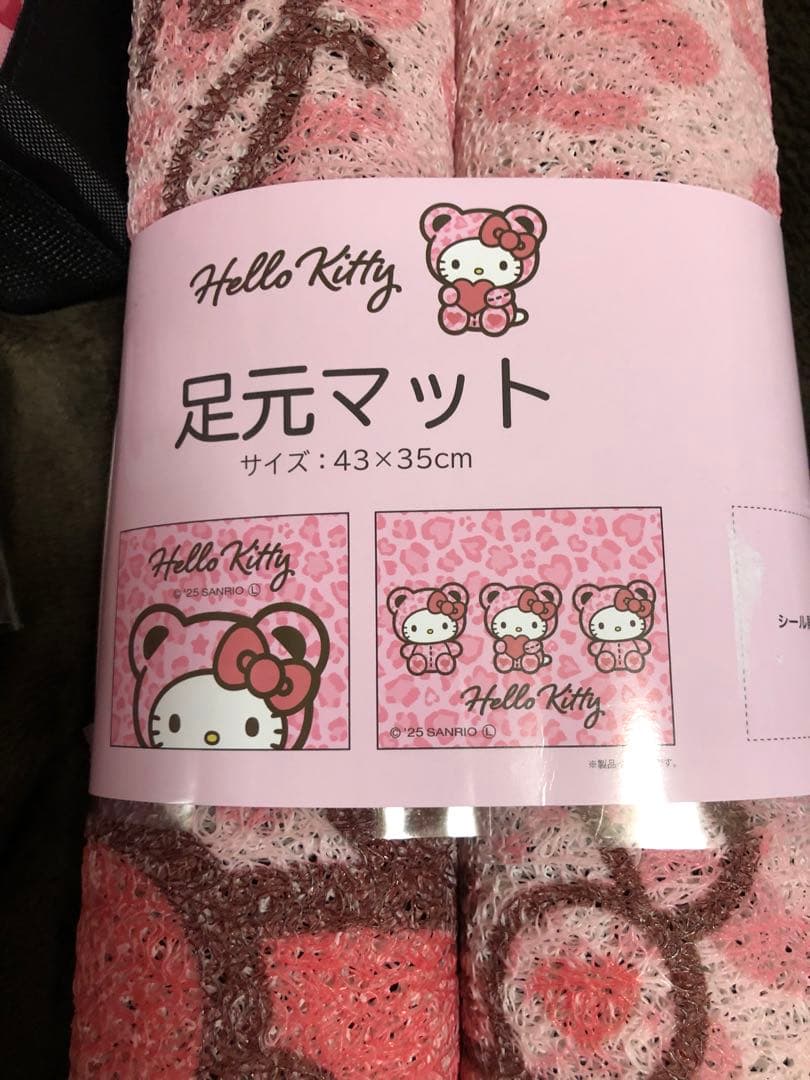 Hello Kitty ピンクヒョウ柄5点セット♡