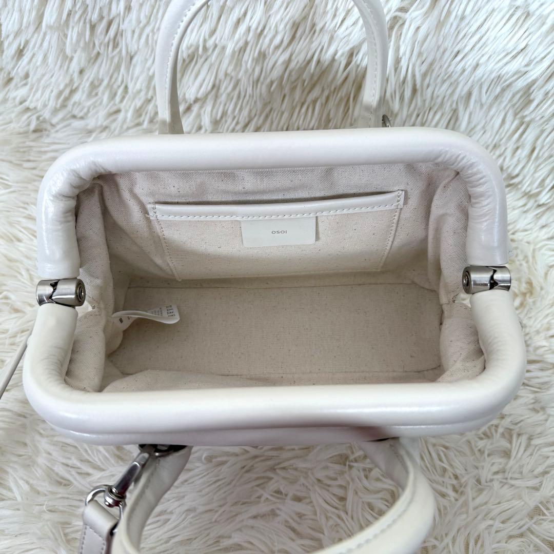OSOI BOAT MINI 2way ドクターズバッグ 斜めがけ可 クリーム