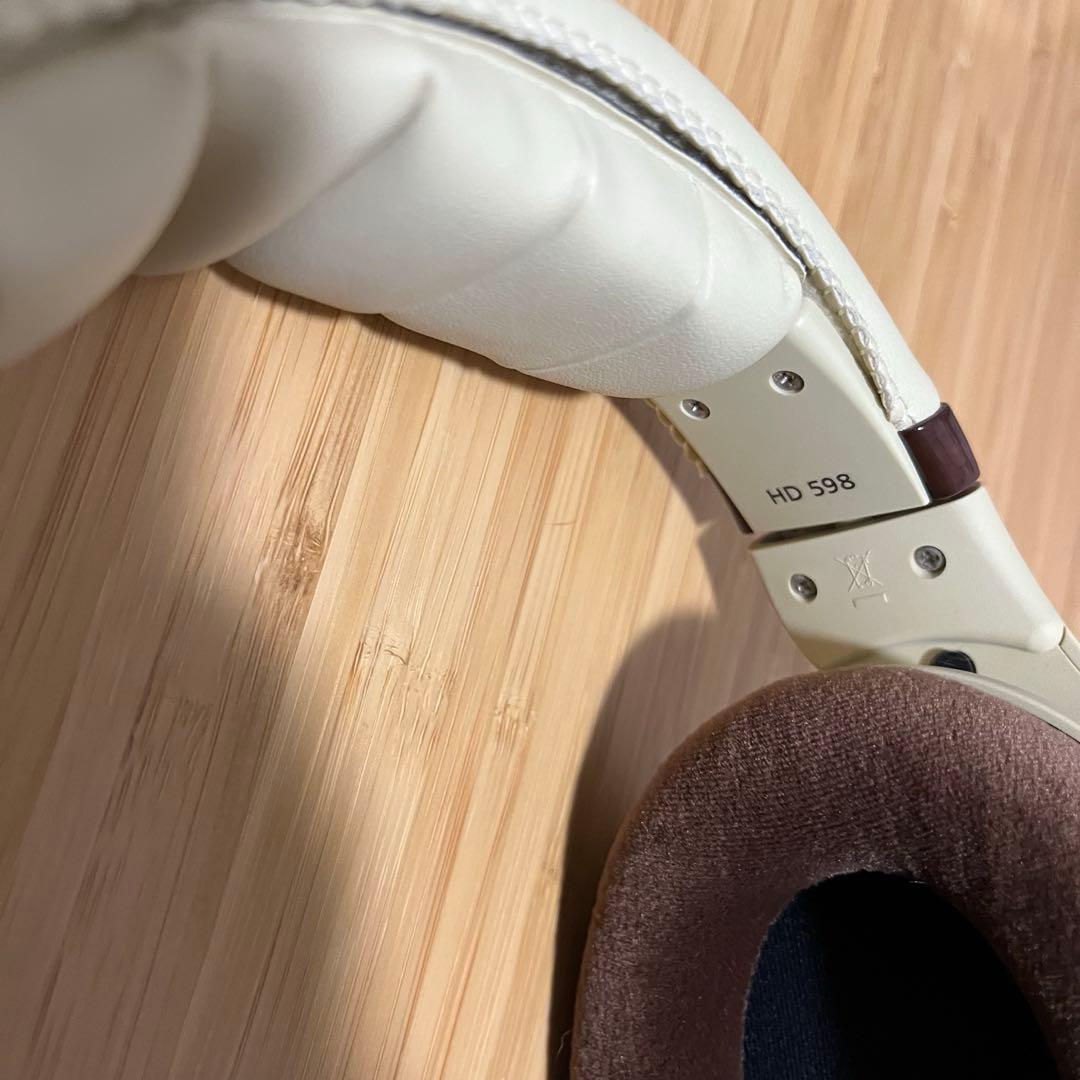 SENNHEISER HD598 プリン オープン型ヘッドホン＋スタンド付き