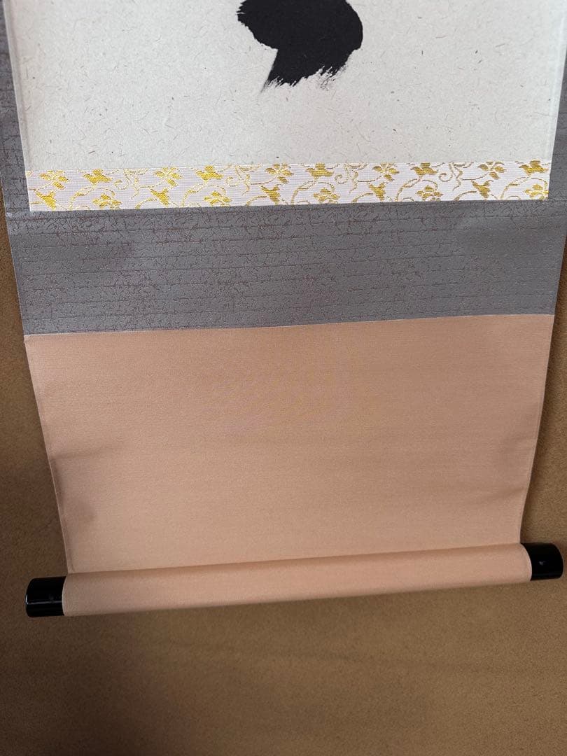 掛軸　明歴々露堂々　一行書　大徳寺派雲澤禅寺　足立泰道　共箱　掛物　茶会　稽古